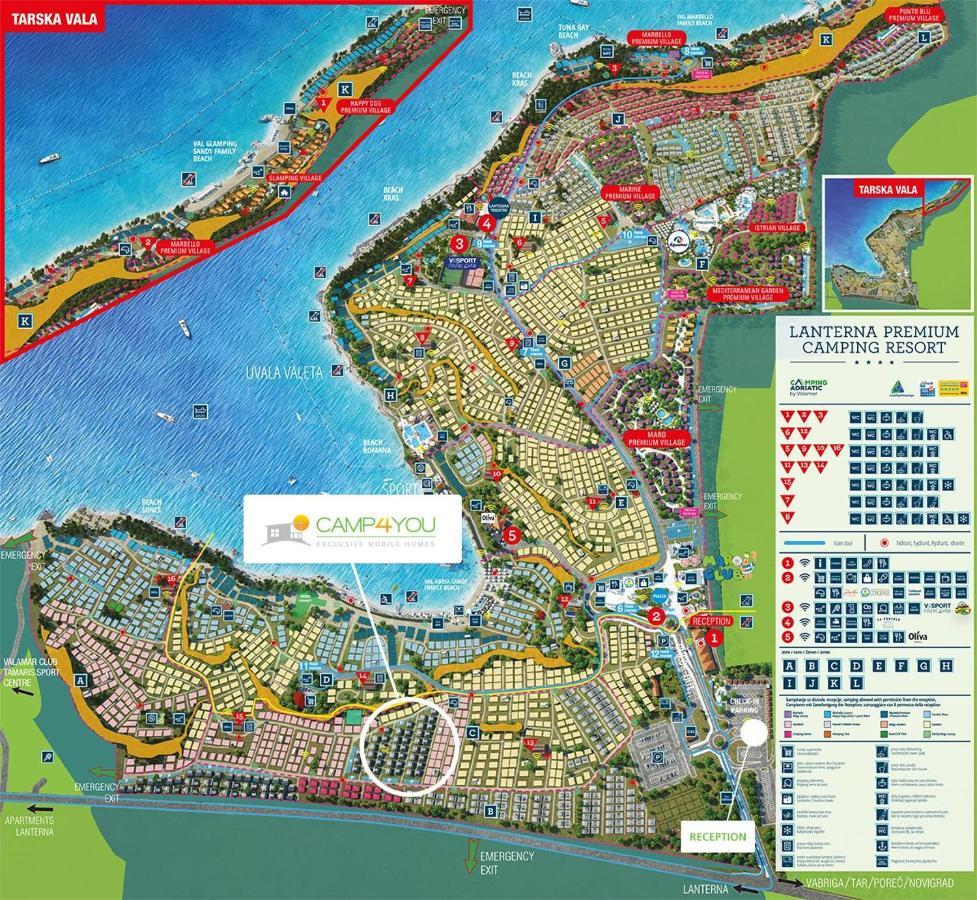 Mobile Homes - Lanterna Premium Camping Resort Tar-Vabriga Dış mekan fotoğraf